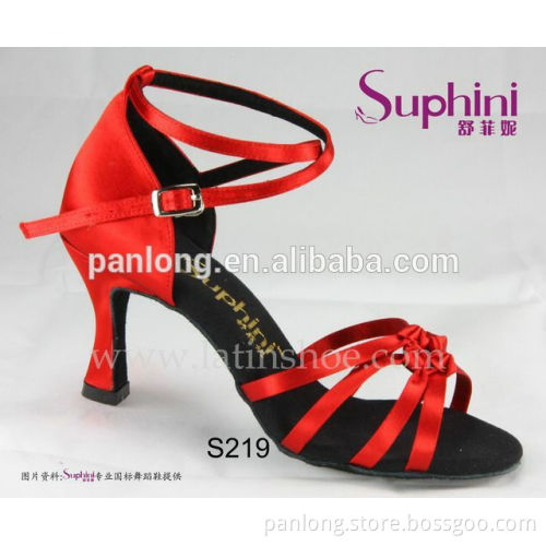 suphini beautiful and comfortable multi strap ladies latin dance shoes